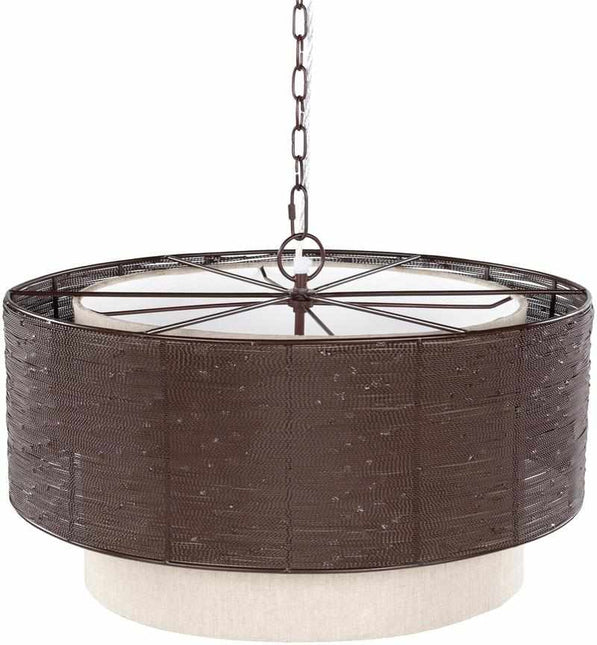 Alland Pendant Light Home Decor > Lighting > Ceiling Lights > Pendant Lights TriadCommerceInc 11"H x 22"W x 22"D