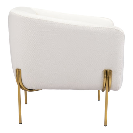 Micaela Armchair Ivory Seating TriadCommerceInc   