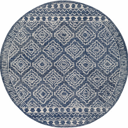 Horton Modern Wool Rug Rugs TriadCommerceInc 8' Round