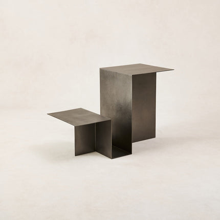Valley Side Table - Stainless Steel End Tables TriadCommerceInc
