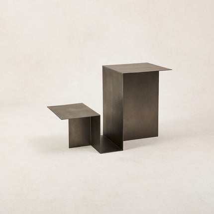 Valley Side Table - Stainless Steel End Tables TriadCommerceInc
