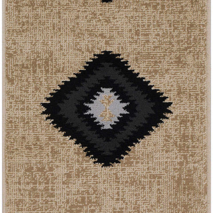 Buckhaven Brown Aztec Carpet Rugs TriadCommerceInc 2'2" x 7'7" Runner