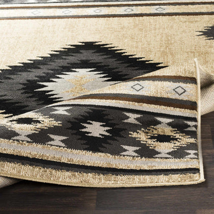 Buckhaven Brown Aztec Carpet Rugs TriadCommerceInc