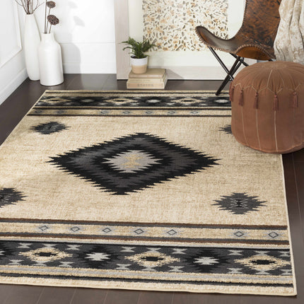 Buckhaven Brown Aztec Carpet Rugs TriadCommerceInc