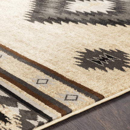Buckhaven Brown Aztec Carpet Rugs TriadCommerceInc