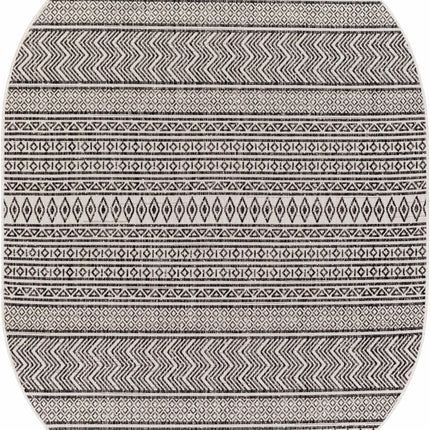 Imboden Black&White Outdoor Rug Rugs TriadCommerceInc