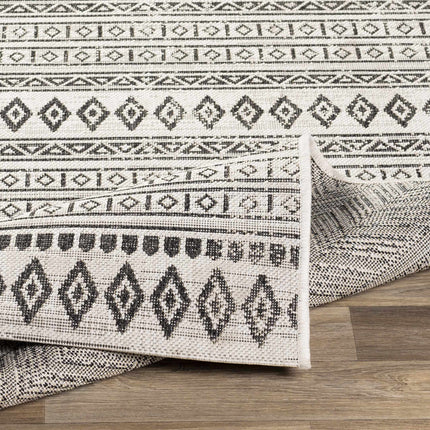 Imboden Black&White Outdoor Rug Rugs TriadCommerceInc