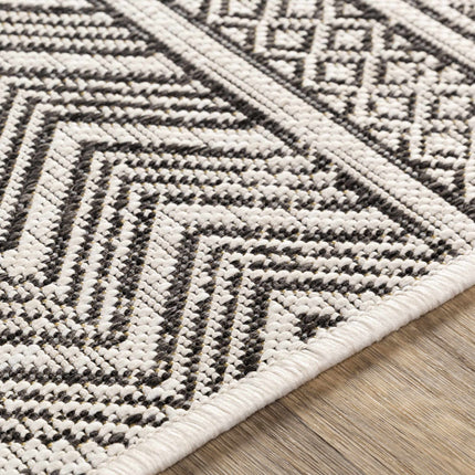 Imboden Black&White Outdoor Rug Rugs TriadCommerceInc