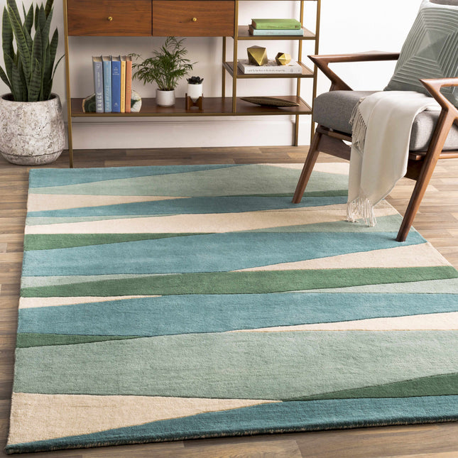 Jarratt Modern Wool Rug Rugs TriadCommerceInc