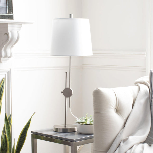 Lackenbach Modern White Table Lamp Home Decor > Lighting > Lamp > Table Lamps TriadCommerceInc