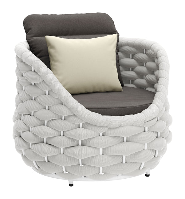 Coral Reef Accent Chair Gray Seating TriadCommerceInc Default Title  