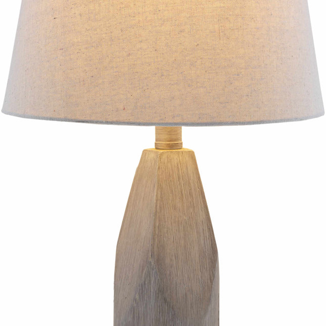 Simala Wood Table Lamp Table Lamps TriadCommerceInc