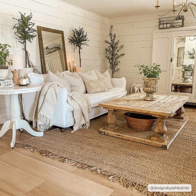 Oaks Perfect Flatweave Jute Rug Rugs TriadCommerceInc