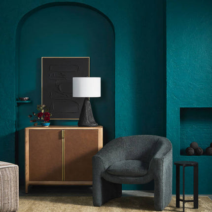 Richele Coastal Black Table Lamp Home Decor > Lighting > Lamp > Table Lamps TriadCommerceInc