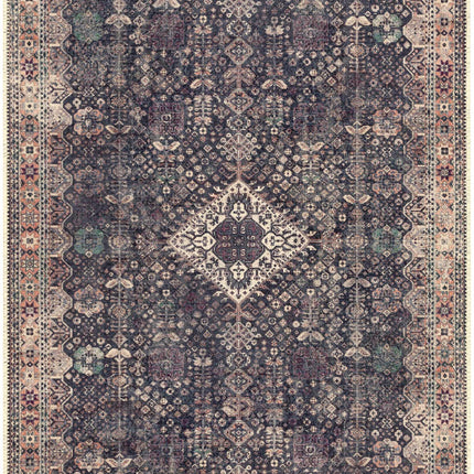 Kittrell Vintage Flat Pile Washable Rug - Clearance Rugs TriadCommerceInc 2'7" x 7'10" Runner