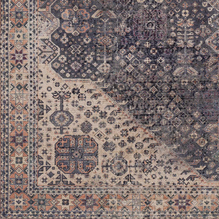 Kittrell Vintage Flat Pile Washable Rug - Clearance Rugs TriadCommerceInc