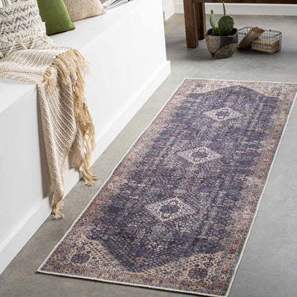 Kittrell Vintage Flat Pile Washable Rug - Clearance Rugs TriadCommerceInc