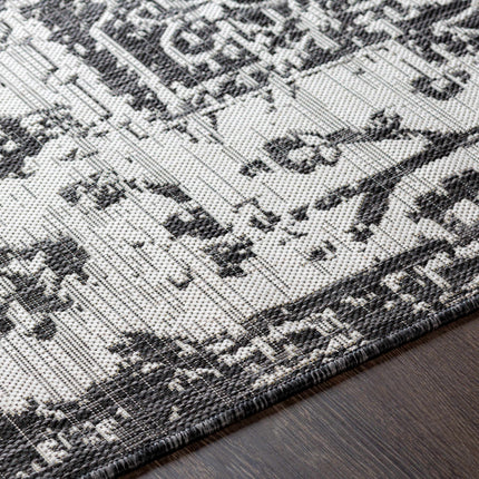 Charcoal Kilmacolm Indoor & Outdoor Rug - Clearance Rugs TriadCommerceInc