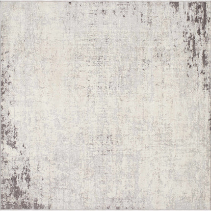 Kalanganan Abstract Gray Rug - Clearance Rugs TriadCommerceInc 6'7" Square