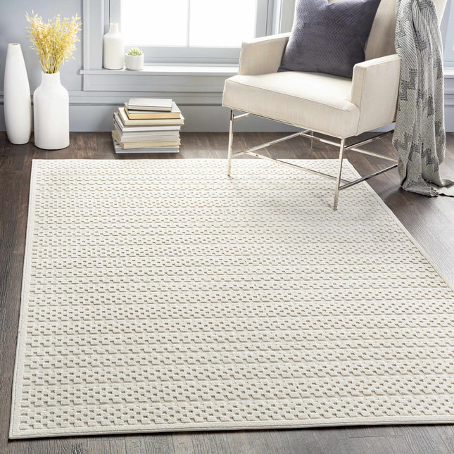 Kirkburton Beige Outdoor Rug Rugs TriadCommerceInc