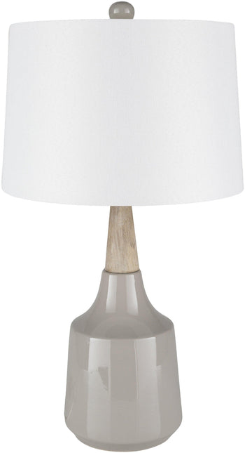 Wallner Modern Medium Gray Table Lamp Lighting TriadCommerceInc 27.5"H x 15"W x 15"D