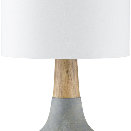 Poysdorf Modern Denim Table Lamp Home Decor > Lighting > Lamp > Table Lamps TriadCommerceInc 17.5"H x 8"W x 8"D