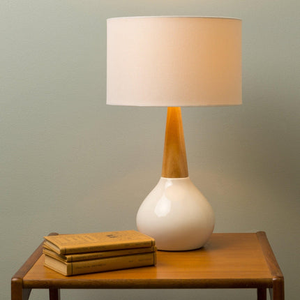 Wolf Modern White Table Lamp Lighting TriadCommerceInc