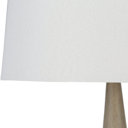 Wallner Modern Medium Gray Table Lamp Lighting TriadCommerceInc