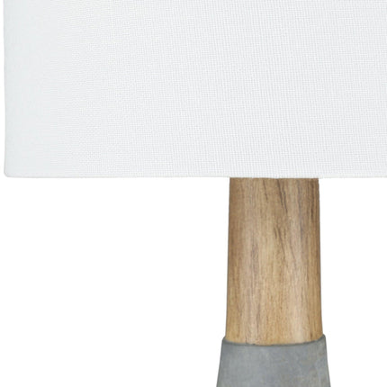 Poysdorf Modern Denim Table Lamp Home Decor > Lighting > Lamp > Table Lamps TriadCommerceInc