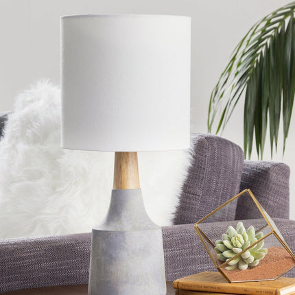 Poysdorf Modern Denim Table Lamp Home Decor > Lighting > Lamp > Table Lamps TriadCommerceInc
