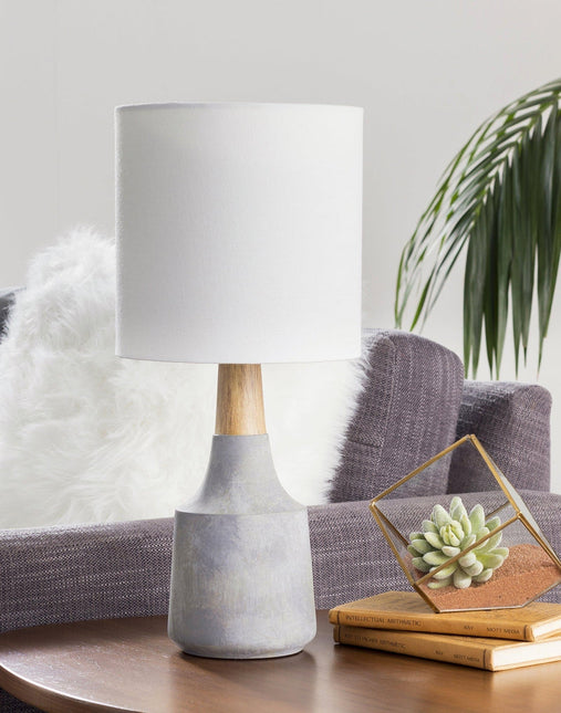 Poysdorf Modern Denim Table Lamp Home Decor > Lighting > Lamp > Table Lamps TriadCommerceInc