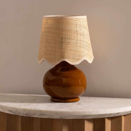 Theisseil Brown Table Lamp Table Lamps TriadCommerceInc