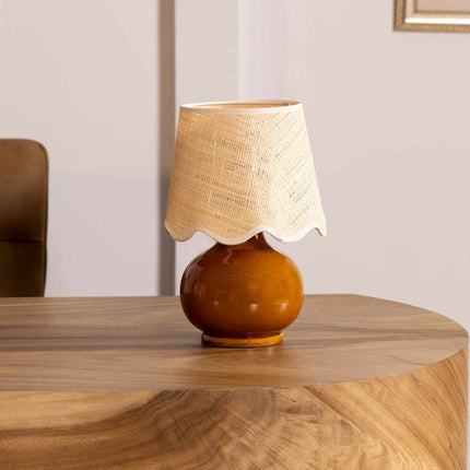 Theisseil Brown Table Lamp Table Lamps TriadCommerceInc