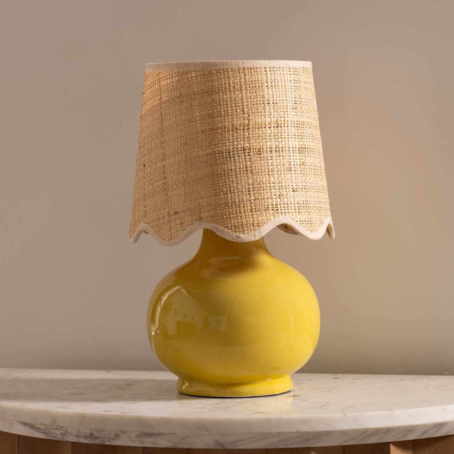 Theisseil Yellow Table Lamp Lighting TriadCommerceInc