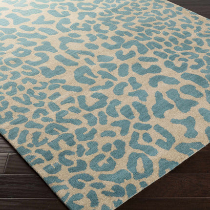 Lockbourne Leopard Print Area Rug Rugs TriadCommerceInc