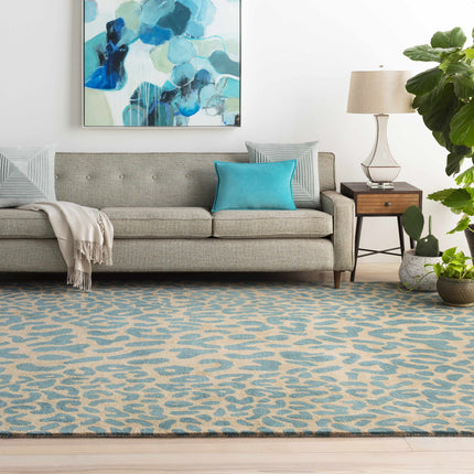 Lockbourne Leopard Print Area Rug Rugs TriadCommerceInc