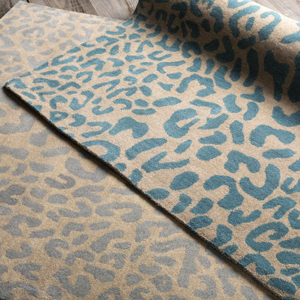 Lockbourne Leopard Print Area Rug Rugs TriadCommerceInc