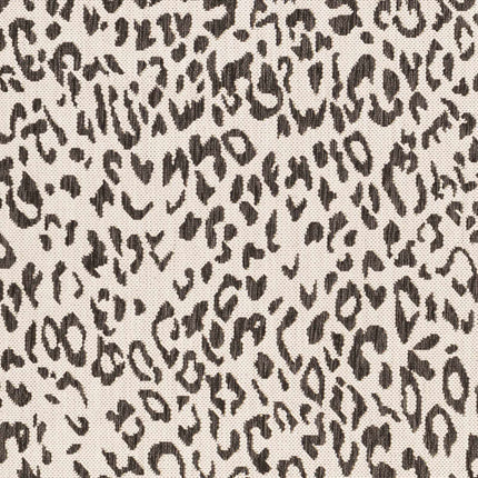 Alderbury White Leopard Print Rug Rugs TriadCommerceInc