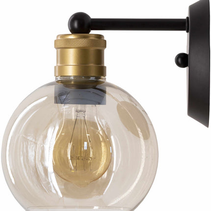 Leabrook Black Metal Wall Sconce Home Decor > Lighting > Wall Lighting > Wall Sconces TriadCommerceInc