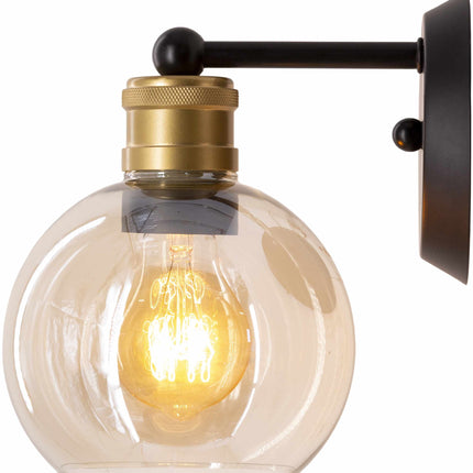 Leabrook Black Metal Wall Sconce Home Decor > Lighting > Wall Lighting > Wall Sconces TriadCommerceInc