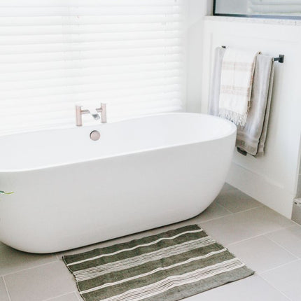 Aden Cotton Bath Mat Bath Mats & Rugs TriadCommerceInc
