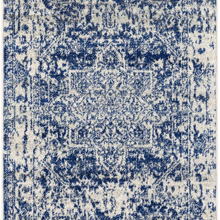 Rachel Navy Area Rug Rugs TriadCommerceInc 2'7" x 10'3" Runner