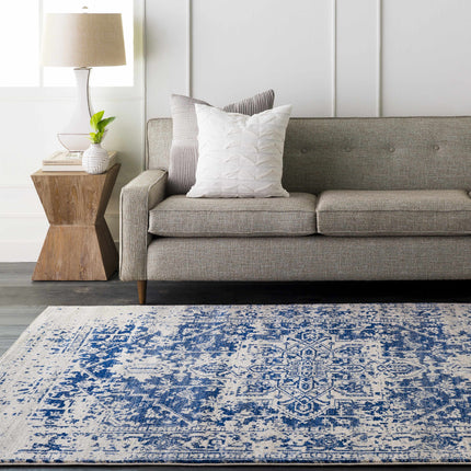 Rachel Navy Area Rug Rugs TriadCommerceInc
