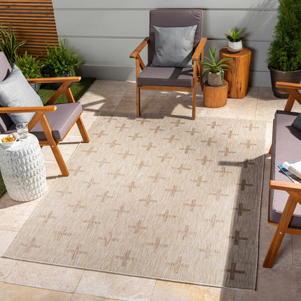 Limbo Beige Outdoor Area Rug Rugs TriadCommerceInc
