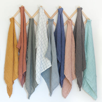 Stone Washed Linen Tea Towel Default TriadCommerceInc   