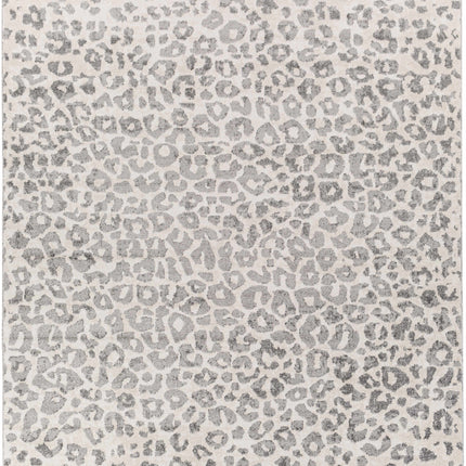 Beige Liversedge Leopard Print Area Rug Rugs TriadCommerceInc 7'10" x 10' Rectangle