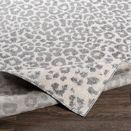 Beige Liversedge Leopard Print Area Rug Rugs TriadCommerceInc