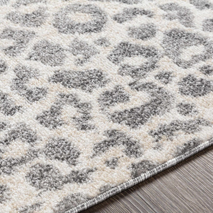 Beige Liversedge Leopard Print Area Rug Rugs TriadCommerceInc