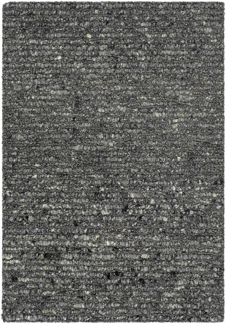 Winta Black Wool Area Rug Rugs TriadCommerceInc 2' x 3' Rectangle