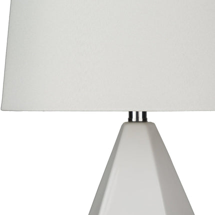 Weber Modern White Table Lamp Lighting TriadCommerceInc